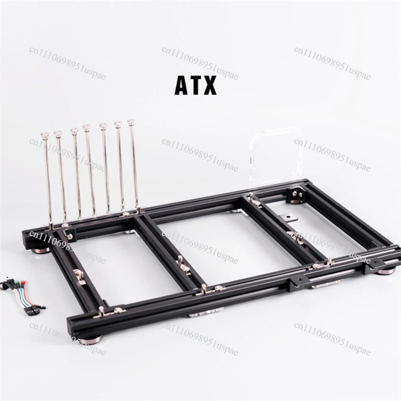 Aluminum Open Frame Test Bench Water Cooling - ATX PC テストベンチ アルミニウム合金コンピューターケース 水冷 オープンフレーム